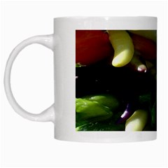 Bright Peppers White Mugs by BangZart