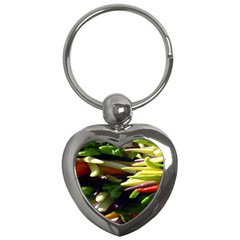 Bright Peppers Key Chains (heart)  by BangZart