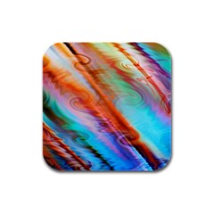 Cool Design Rubber Square Coaster (4 Pack)  by BangZart