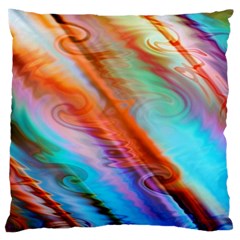 Cool Design Large Cushion Case (one Side) by BangZart