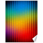 Blurred Color Pixels Canvas 12  x 16   11.86 x15.41  Canvas - 1