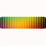 Blurred Color Pixels Large Bar Mats 32 x8.5  Bar Mat