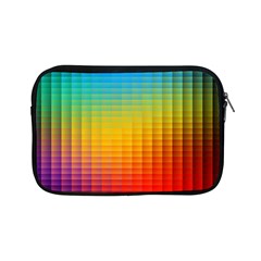 Blurred Color Pixels Apple Ipad Mini Zipper Cases by BangZart