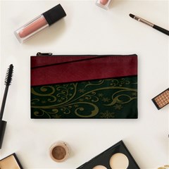 Beautiful Floral Textured Cosmetic Bag (small)  by BangZart