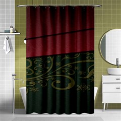 Beautiful Floral Textured Shower Curtain 48  X 72  (small)  by BangZart