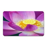 Pink Lotus Flower Magnet (Rectangular) Front