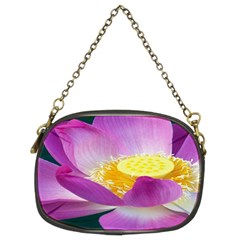 Pink Lotus Flower Chain Purses (two Sides)  by BangZart