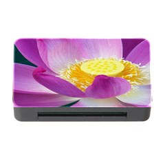 Pink Lotus Flower Memory Card Reader With Cf by BangZart