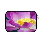 Pink Lotus Flower Apple iPad Mini Zipper Cases Front