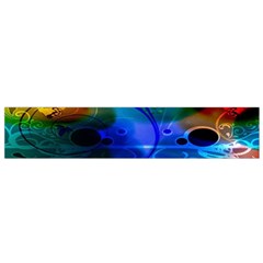 Abstract Color Plants Flano Scarf (small) by BangZart