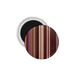 Brown Vertical Stripes 1 75  Magnets by BangZart