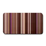 Brown Vertical Stripes Medium Bar Mats 16 x8.5  Bar Mat