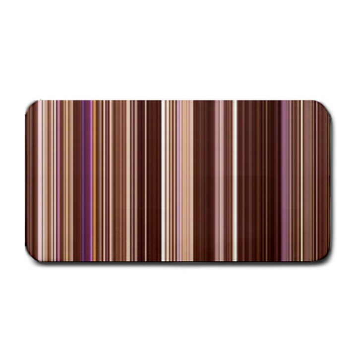 Brown Vertical Stripes Medium Bar Mats