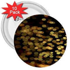 Blurry Sparks 3  Buttons (10 Pack)  by BangZart