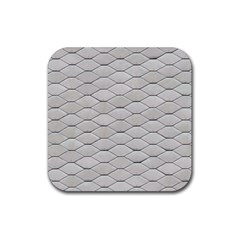 Roof Texture Rubber Coaster (square)  by BangZart