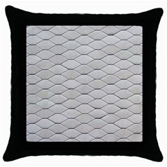 Roof Texture Throw Pillow Case (black) by BangZart