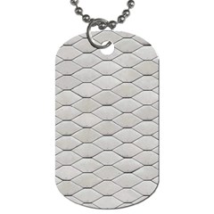 Roof Texture Dog Tag (one Side) by BangZart