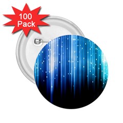 Blue Abstract Vectical Lines 2 25  Buttons (100 Pack)  by BangZart