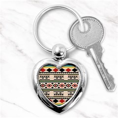 Tribal Pattern Key Chains (heart)  by BangZart