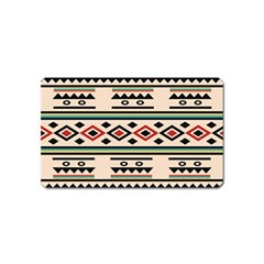 Tribal Pattern Magnet (name Card) by BangZart