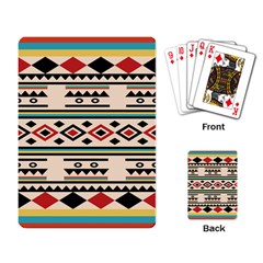 Tribal Pattern Playing Card by BangZart