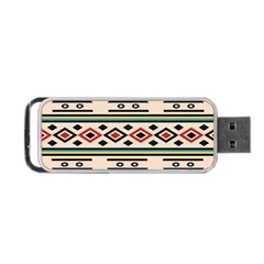 Tribal Pattern Portable Usb Flash (two Sides) by BangZart