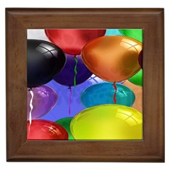 Colorful Balloons Render Framed Tiles by BangZart