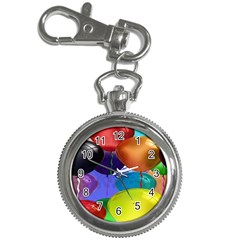 Colorful Balloons Render Key Chain Watches by BangZart