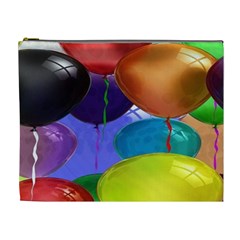 Colorful Balloons Render Cosmetic Bag (xl) by BangZart