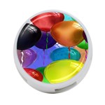 Colorful Balloons Render 4-Port USB Hub (Two Sides)  Front