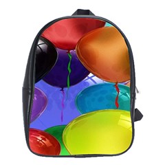 Colorful Balloons Render School Bags (xl)  by BangZart