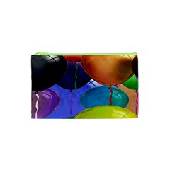 Colorful Balloons Render Cosmetic Bag (xs) by BangZart