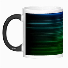 Blue And Green Lines Morph Mugs by BangZart