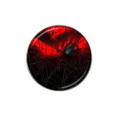 Spider Webs Hat Clip Ball Marker by BangZart