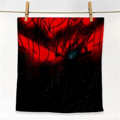 Spider Webs Face Towel by BangZart