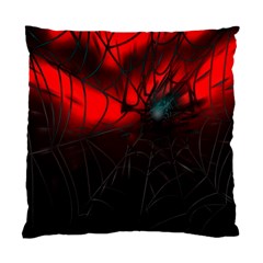 Spider Webs Standard Cushion Case (one Side) by BangZart