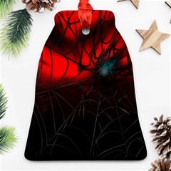 Spider Webs Bell Ornament (two Sides) by BangZart