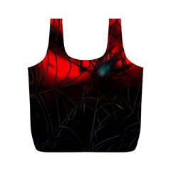 Spider Webs Full Print Recycle Bags (m)  by BangZart