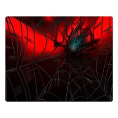 Spider Webs Double Sided Flano Blanket (large)  by BangZart