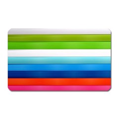 Colorful Plasticine Magnet (rectangular) by BangZart