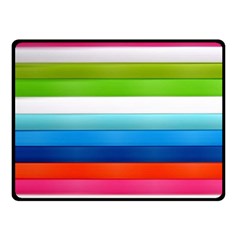 Colorful Plasticine Fleece Blanket (small) by BangZart