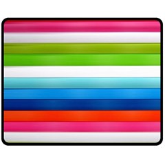 Colorful Plasticine Double Sided Fleece Blanket (medium)  by BangZart