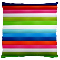 Colorful Plasticine Standard Flano Cushion Case (one Side) by BangZart