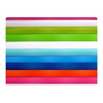 Colorful Plasticine Double Sided Flano Blanket (Mini)  35 x27  Blanket Front