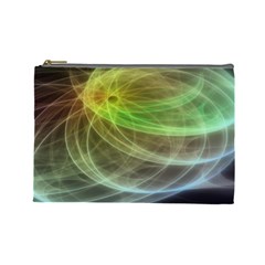 Yellow Smoke Cosmetic Bag (large)  by BangZart