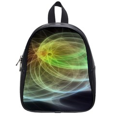 Yellow Smoke School Bags (small)  by BangZart