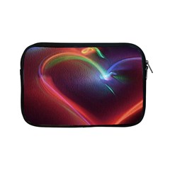 Neon Heart Apple Ipad Mini Zipper Cases by BangZart