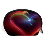 Neon Heart Accessory Pouches (Large)  Front