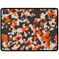 Camouflage Texture Patterns Fleece Blanket (large)  by BangZart