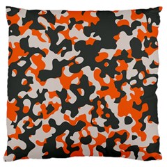 Camouflage Texture Patterns Large Cushion Case (two Sides) by BangZart